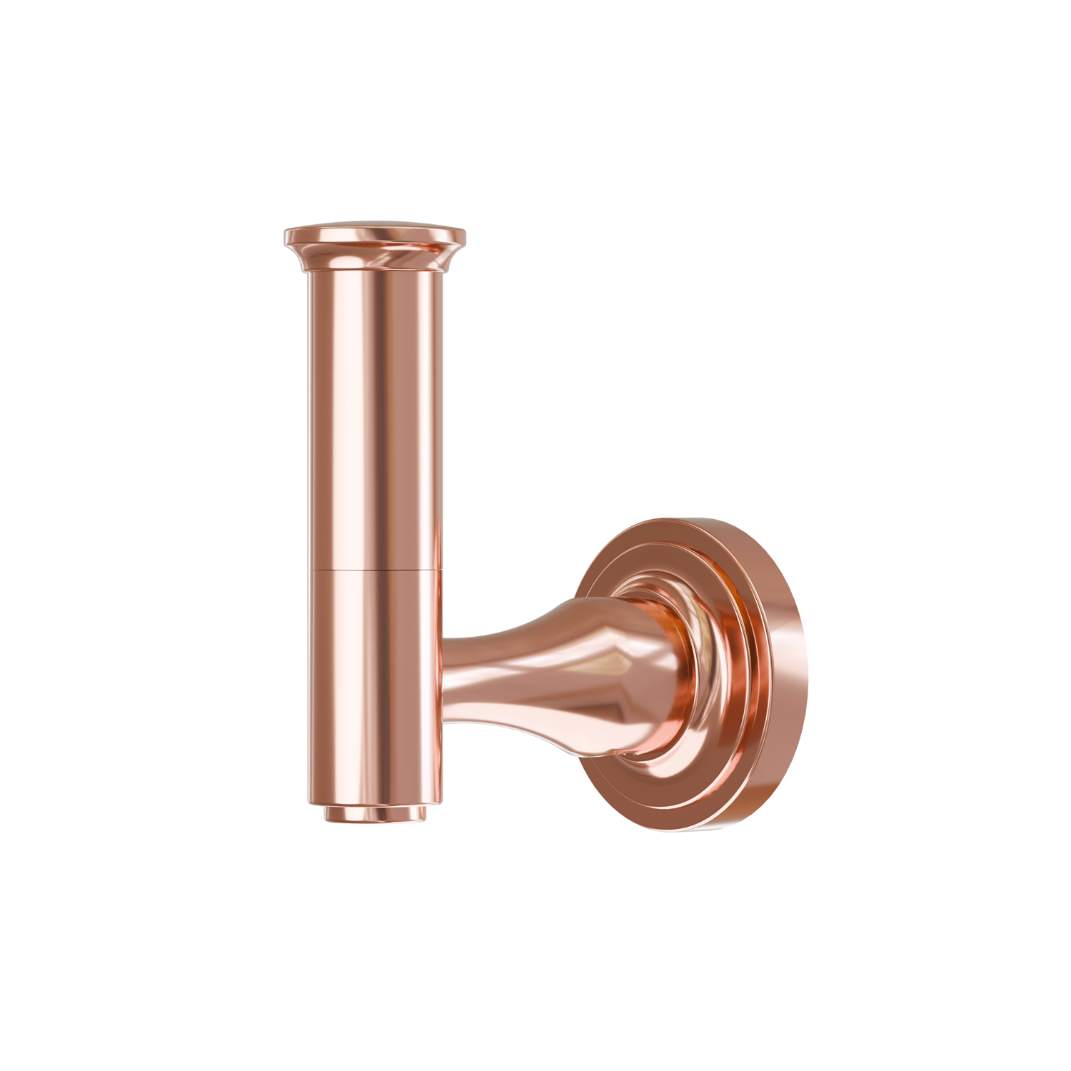 Suporte para Toalha Rosto Vertical Clássico - Rose Gold